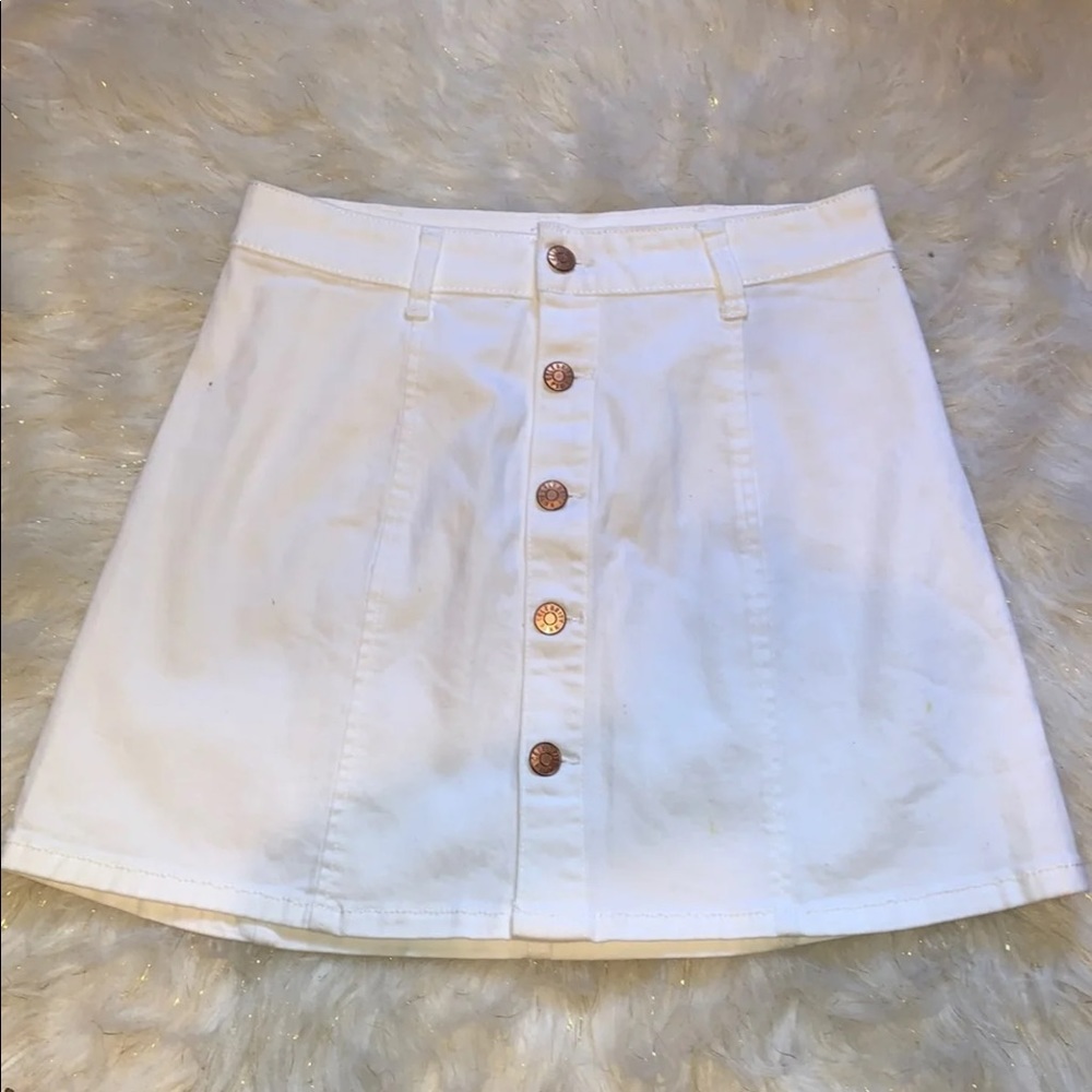 Celeb Pink white skirt